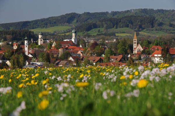 Stadt Isny Frühling